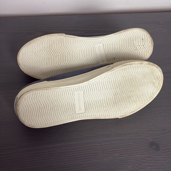 Everlane Tread Forever Casual Sneakers Navy Cream Lace Up Women’s Size 9 - Picture 9 of 11